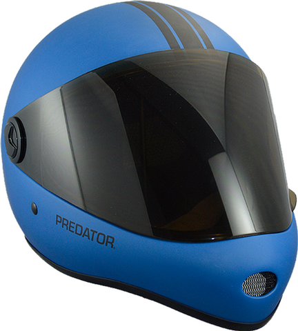 Predator Full Face Helmet: DH 6 Blue Helmets Full Face- Edge Boardshop