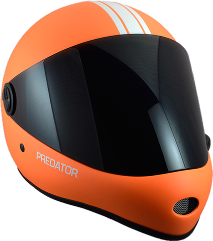 Predator Full Face Helmet: DH 6 Orange Helmets Full Face- Edge Boardshop