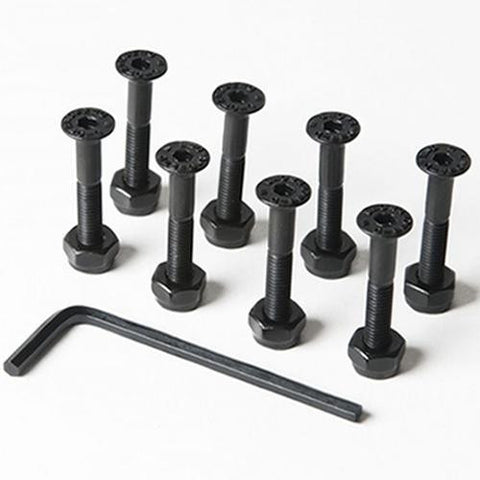 Loaded Longboard Hardware: Bolts 1.25" 8pk Hardware- Edge Boardshop