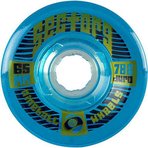 Sector 9 Longboard Wheels: Nine Ball 65mm 78a Blue