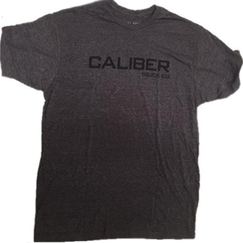 Caliber Trucks T Shirt: Logo Grey T Shirts- Edge Boardshop