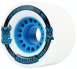 Divine Longboard Wheels: Berserkers 70mm 82a Blue Wheels- Edge Boardshop