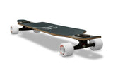 Restless Longboard Deck: Splinter 40 Fiberlam Bust Boards- Edge Boardshop