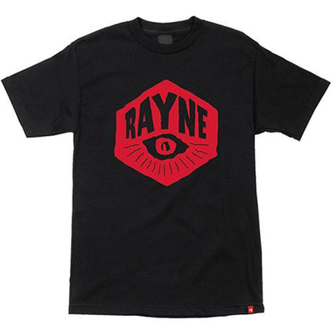 Rayne Longboards T Shirt: Eye Black T Shirts- Edge Boardshop