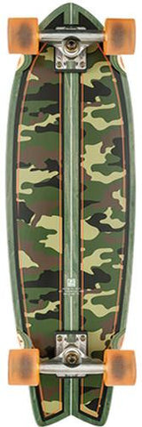 Globe Longboard Complete: Dart Camo 30 Boards- Edge Boardshop