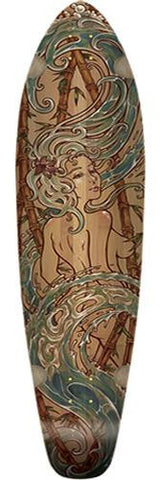 Globe Longboard Deck: Kaguya 43 Bamboo Boards- Edge Boardshop