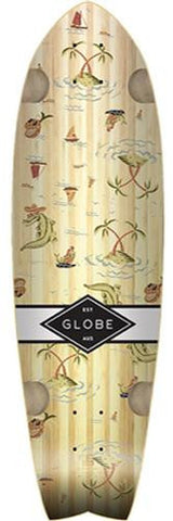 Globe Longboard Deck: Sun City Palms 30 Bamboo Boards- Edge Boardshop