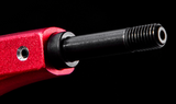 Bear Longboard Trucks: Forged Precision Kodiak 180mm 45 Degree Red Trucks- Edge Boardshop