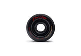 Blood Orange Longboard Wheels: Morgan Pro 70mm 82a BLACK Wheels- Edge Boardshop