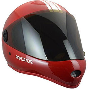 Predator Full Face Helmet: DH 6 Matte Red Helmets Full Face- Edge Boardshop