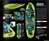 Sector 9 Longboard Deck: Downhill Division Hijack 36