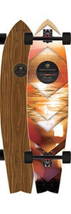 Arbor Longboard Deck: 2016 Mission Walnut 37 Boards- Edge Boardshop