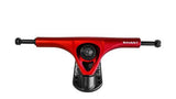 Paris Longboard Trucks: Savant Forged 180mm 50 Degree Red Trucks- Edge Boardshop