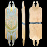 Earthwing Longboard Deck: Scavenger Chrome 35 Boards- Edge Boardshop