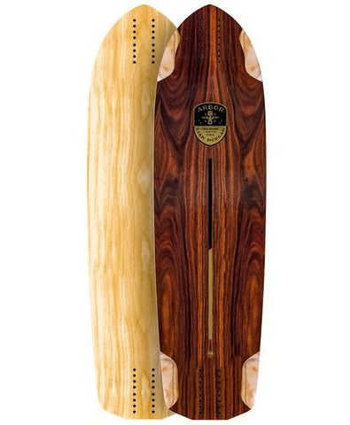 Arbor Longboard Deck: 2016 Liam Morgan 35 Pro Model Boards- Edge Boardshop