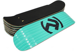 Ambition Snowskate Deck: Premium Gerlach 34 Teal Snowskate- Edge Boardshop