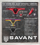 Paris Longboard Trucks: Savant Forged 180mm 50 Degree Iridescent Trucks- Edge Boardshop