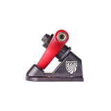 Paris Longboard Trucks: Savant Forged 180mm 50 Degree Red Trucks- Edge Boardshop