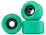 Blood Orange Longboard Wheels: Morgan Midnight 60mm 80a Green Wheels- Edge Boardshop