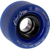 Blood Orange Longboard Wheels: Morgan Midnight 60mm 84a Blue Wheels- Edge Boardshop