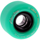 Blood Orange Longboard Wheels: Morgan Midnight 65mm 80a Green Wheels- Edge Boardshop