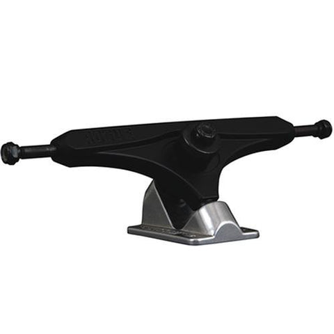 Rogue Longboard Trucks: Cast 180mm 48 Degree Black Silver Trucks- Edge Boardshop