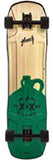 Moonshine Longboard Deck: Hooch Green 38 Boards- Edge Boardshop