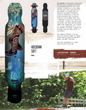 Moonshine Longboard Deck: Hoedown 48 Boards- Edge Boardshop