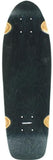 EDGE Longboard Deck: Mini Cruiser 27 Black Boards- Edge Boardshop