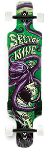 Sector 9 Longboard Deck: 2016 Dropper 41 Green