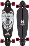 Landyachtz Longboards Deck: 2016 Bamboo Battle Axe Bear 35 Boards- Edge Boardshop