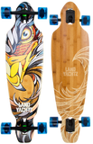 Landyachtz Longboards Deck: 2016 Bamboo Battle Axe Eagle 35 Boards- Edge Boardshop