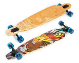 Landyachtz Longboards Deck: 2016 Bamboo Battle Axe Eagle 40 Boards- Edge Boardshop