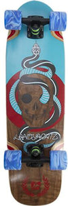 Landyachtz Longboards Factory Complete: 2016 Dinghy Mini Cruiser Skull 28 Boards- Edge Boardshop