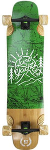 Landyachtz Longboards Deck: 2016 Hatchet Map 40 Boards- Edge Boardshop