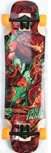 Landyachtz Longboards Deck Tomahawk Deep Sea 39 for Freeride