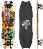 Landyachtz Longboards Deck: 2016 Hollow Tech Wolfshark 35 Boards- Edge Boardshop