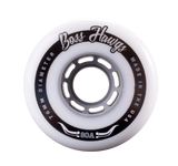 Hawgs Longboard Wheels:  BOSS 70mm 80a Grey Wheels- Edge Boardshop