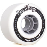 Hawgs Longboard Wheels:  BOSS 70mm 80a Grey Wheels- Edge Boardshop