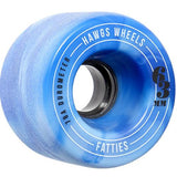 Hawgs Longboard Wheels: Fatties 63mm 78a Blue Wheels- Edge Boardshop