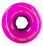 Hawgs Longboard Wheels:  Tracers 67mm 78a Pink Wheels- Edge Boardshop