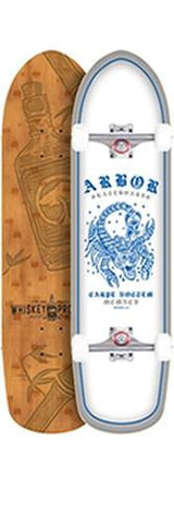 Arbor Longboard Deck: 2016 Pistola Blanco 32 Boards- Edge Boardshop