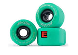 Blood Orange Longboard Wheels: Morgan Midnight 70mm 80a Green Wheels- Edge Boardshop