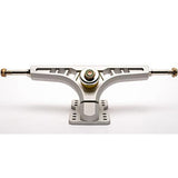 Arsenal Longboard Trucks: Precision 182mm Silver Trucks- Edge Boardshop