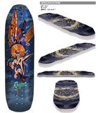 Rayne Longboard Deck: 2016 Deep Sea Misfortune V2 34 Boards- Edge Boardshop