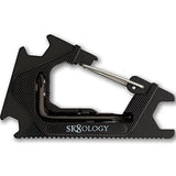 Sk8ology Skate Tool: Caribiner Tool 2.0 Black