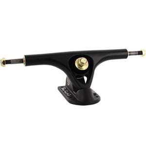 Paris Longboard Trucks: V2 180mm 50 Matte Black Trucks- Edge Boardshop