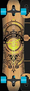 Bustin Longboard Deck: 2016 Maestro-6 37 Boards- Edge Boardshop