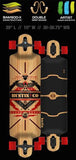 Bustin Longboard Deck: 2016 Ibach 38 Boards- Edge Boardshop