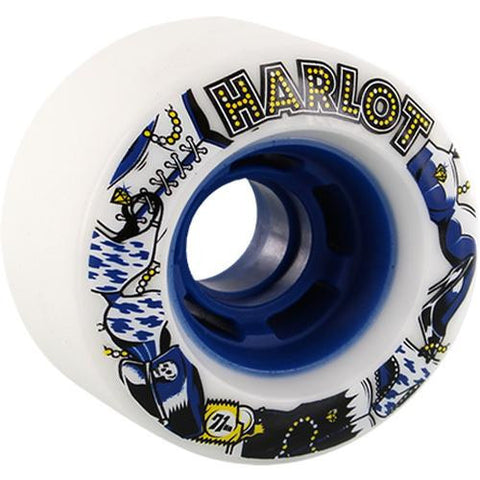 Venom Longboard Wheels: Harlot 71mm 82a Blue